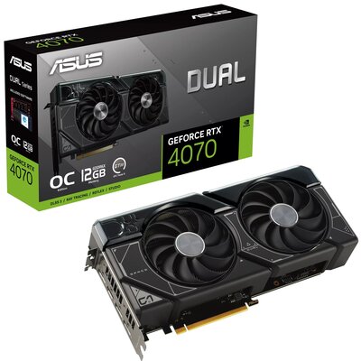 Karta graficzna ASUS GeForce RTX 4070 Dual OC 12GB DLSS 3