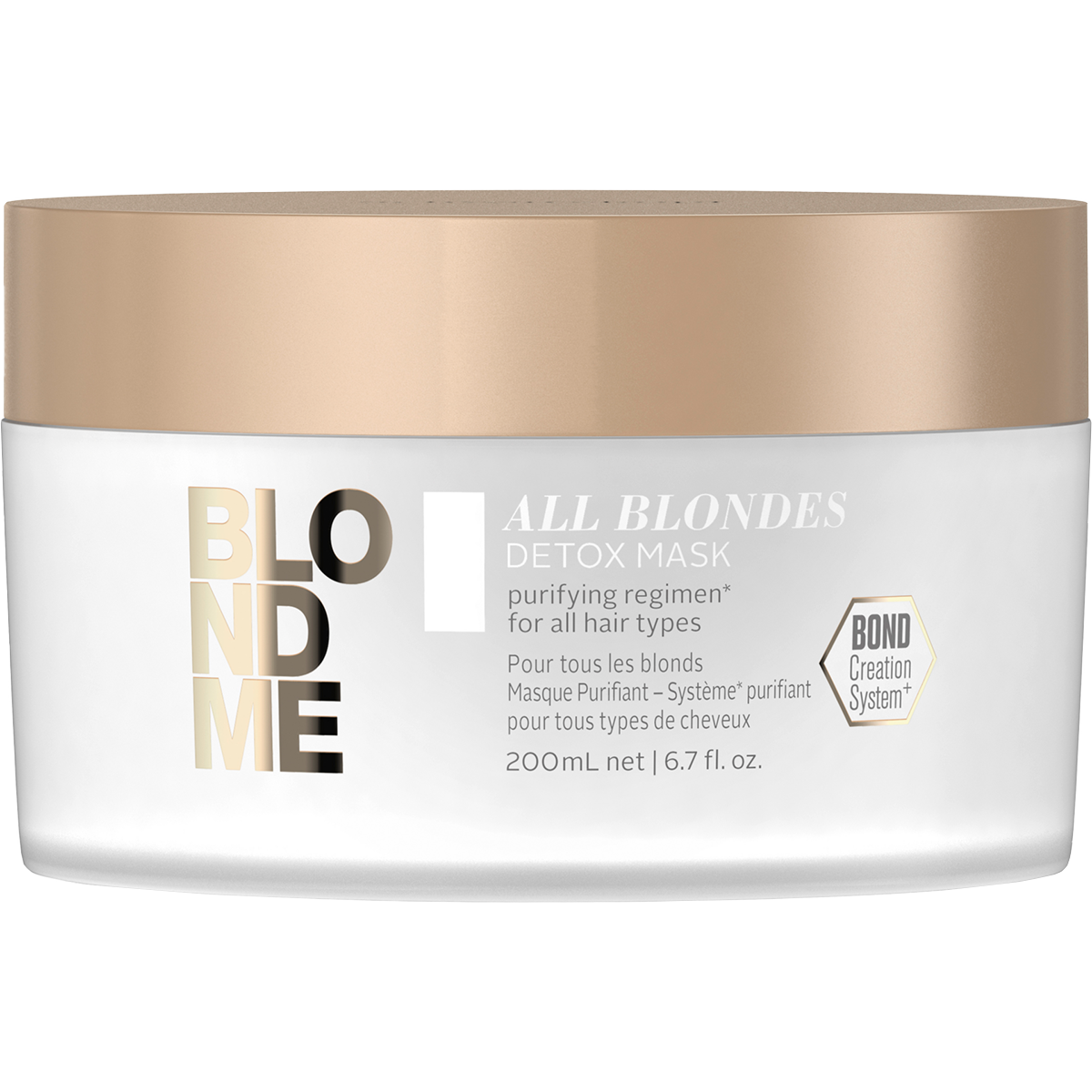 Schwarzkopf Professional BlondMe Detox maska oczyszczająca do włosów blond, 200 ml