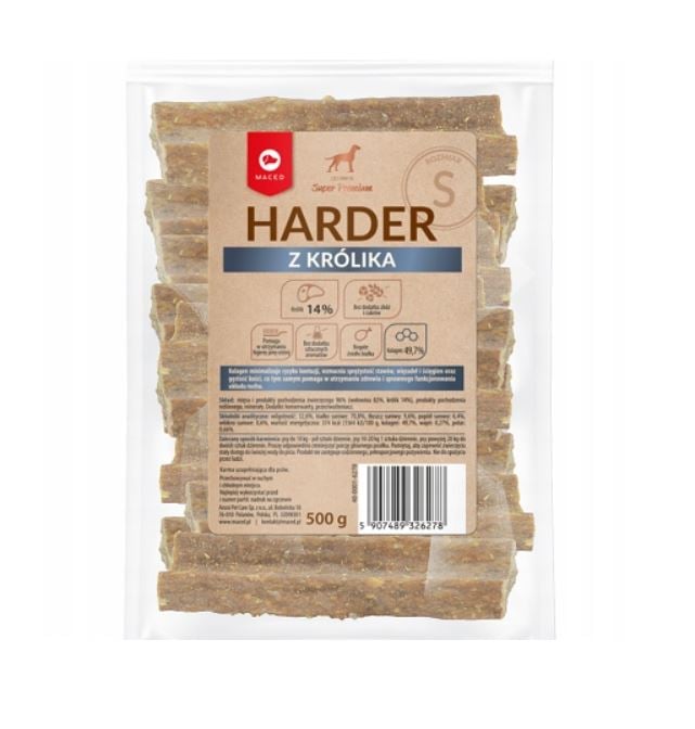MACED Harder z Królikiem rozmiar S 500g economy pack