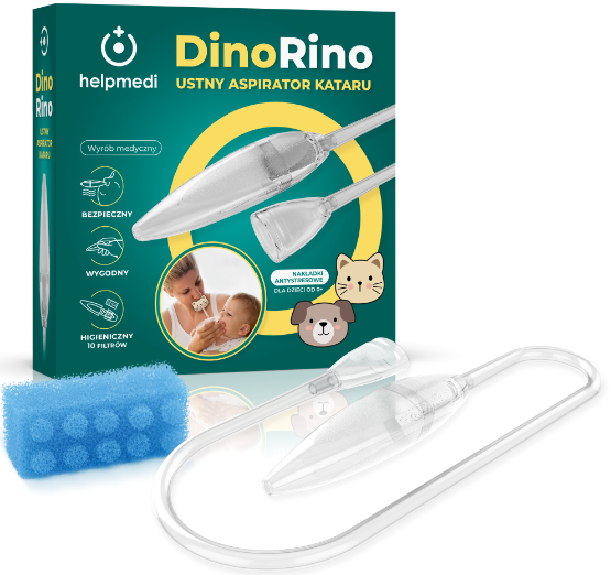 HELPMEDI DINO RINO ASPIRATOR NA KATAREK USTNY