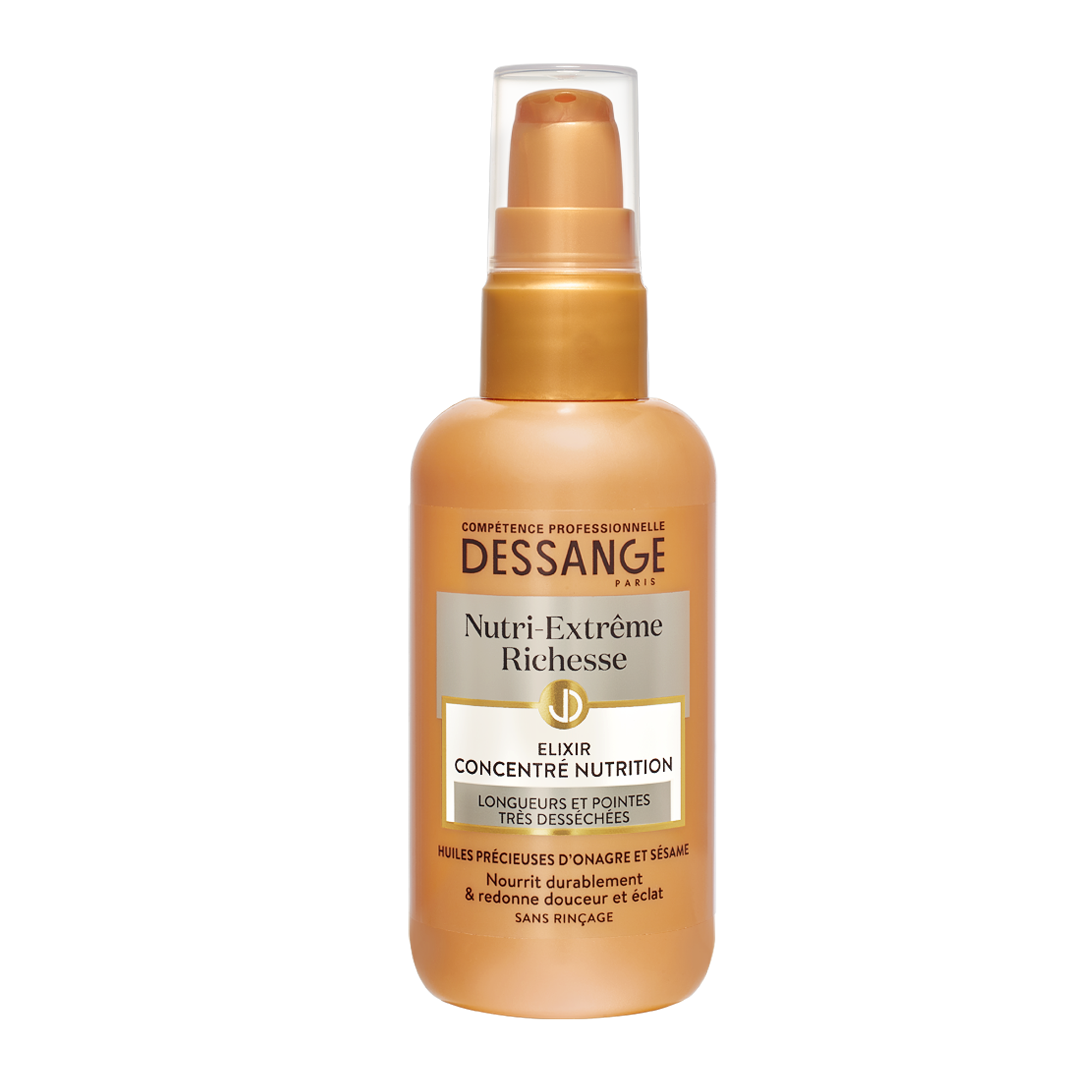 Dessange Professional Hair Luxury Nutri Extreme eliksir do włosów suchych i matowych, 100 ml