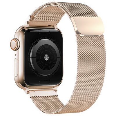 Pasek TECH-PROTECT MilaneseBand do Apple Watch do koperty 44/45/46/49 mm Złoty