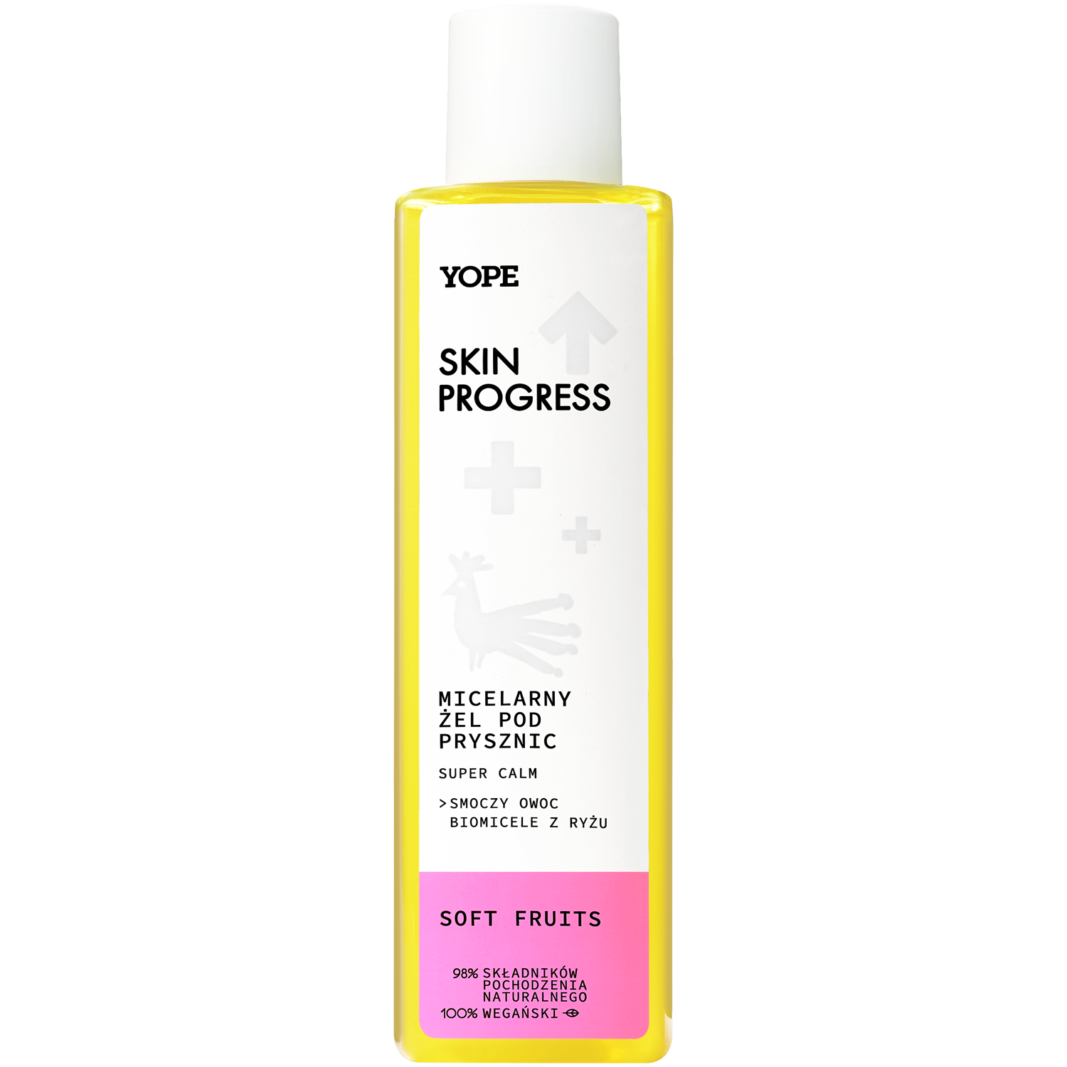 Yope Skin Progress micelarny żel pod prysznic, 200 ml