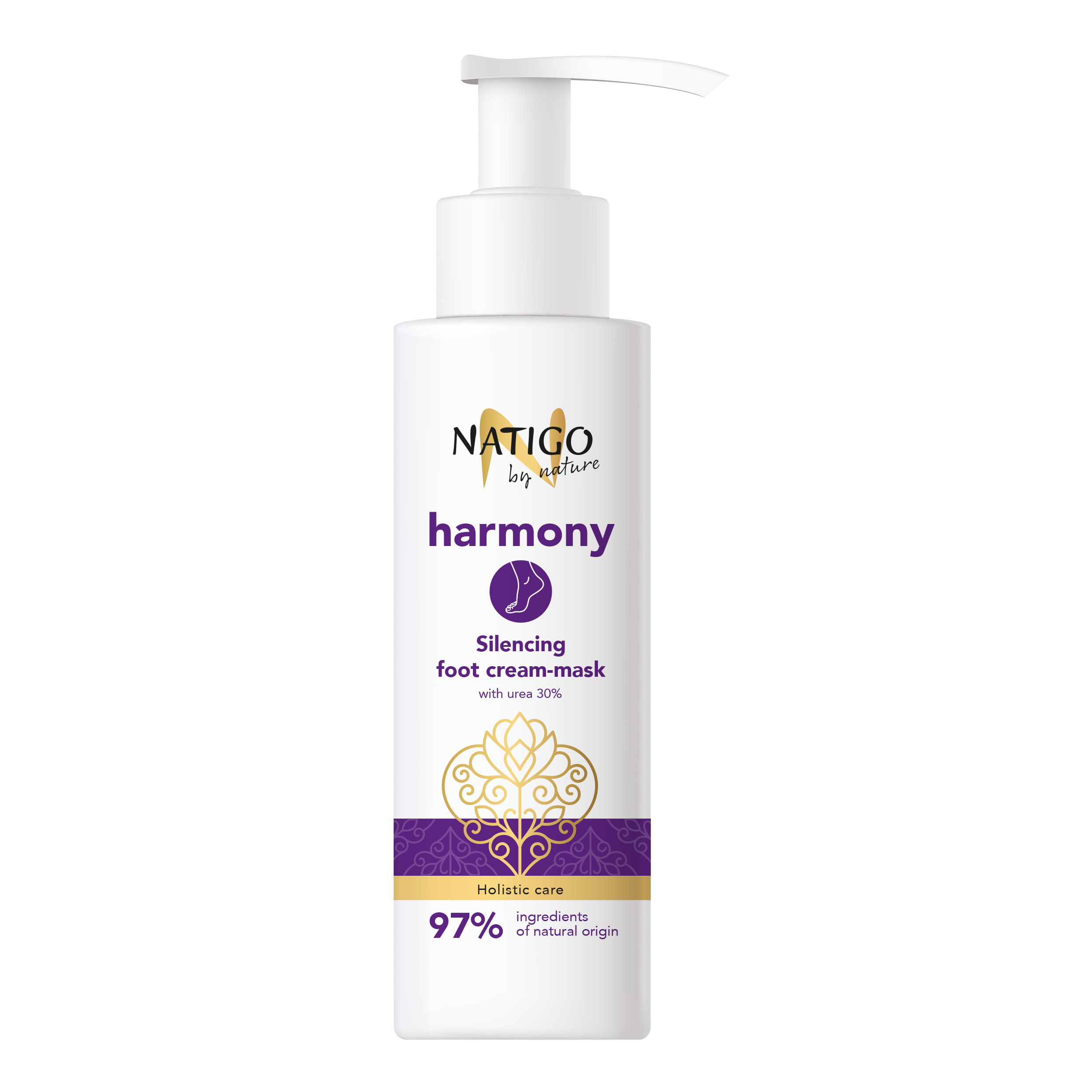 Natigo By Nature Harmony wyciszający krem-maska do stóp, 100 ml