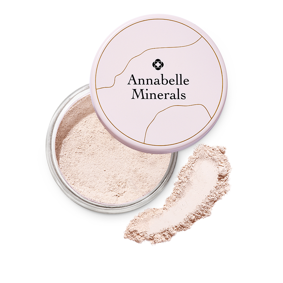 Annabelle Minerals matujący podkład mineralny do twarzy natural cream, 4 g