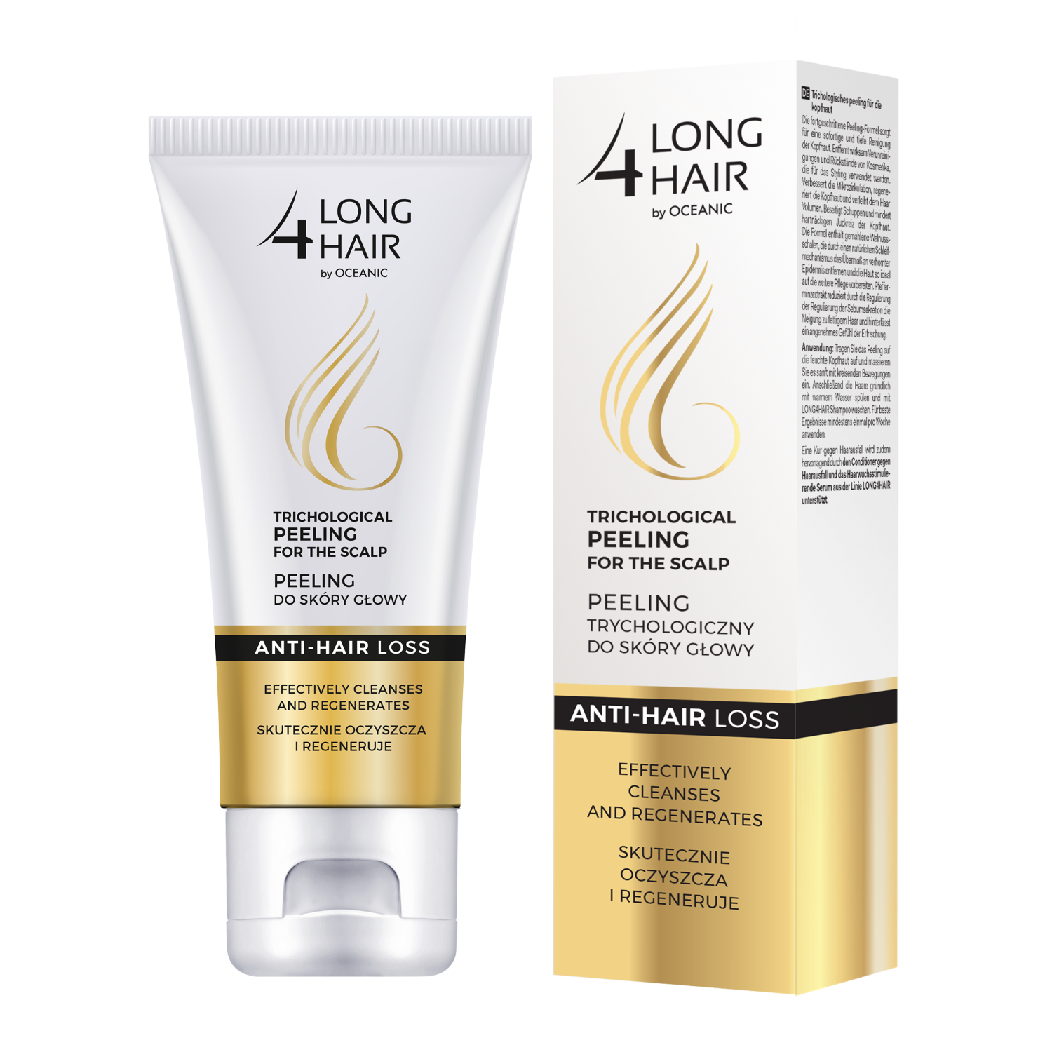 Long 4 Hair Anti-hair Loss Peeling Do Skóry Głowy 125 Ml