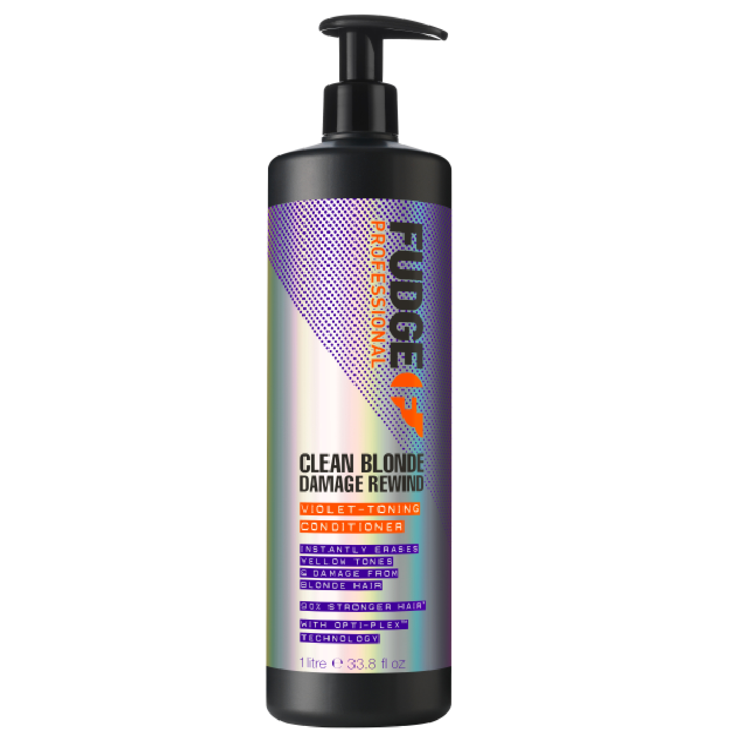 Fudge Clean Blonde Damage regenerująca odżywka tonująca do włosów blond, 1 l