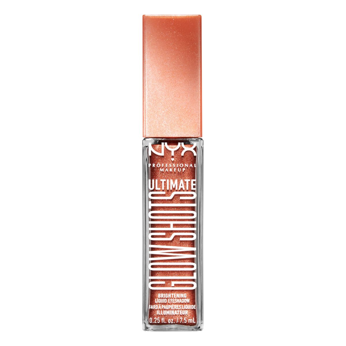 NYX Professional Makeup Ultimate Glow cień do powiek clementine fine, 1 szt.