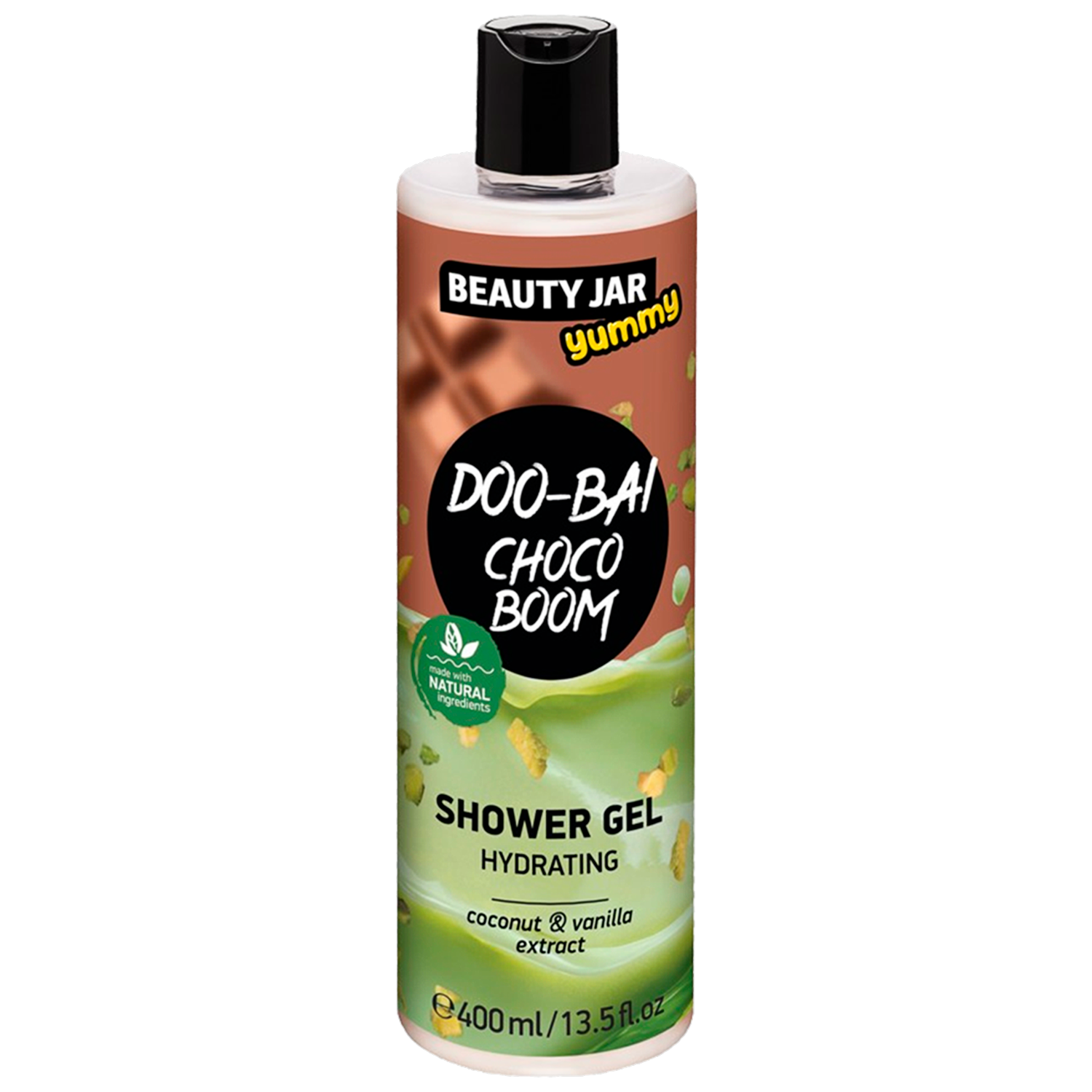 Beauty Jar Doo-Bai Choco Boom żel pod prysznic, 400 ml