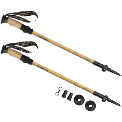 Kijki trekkingowe SPOKEY Bastone (105 - 135 cm) Beżowy
