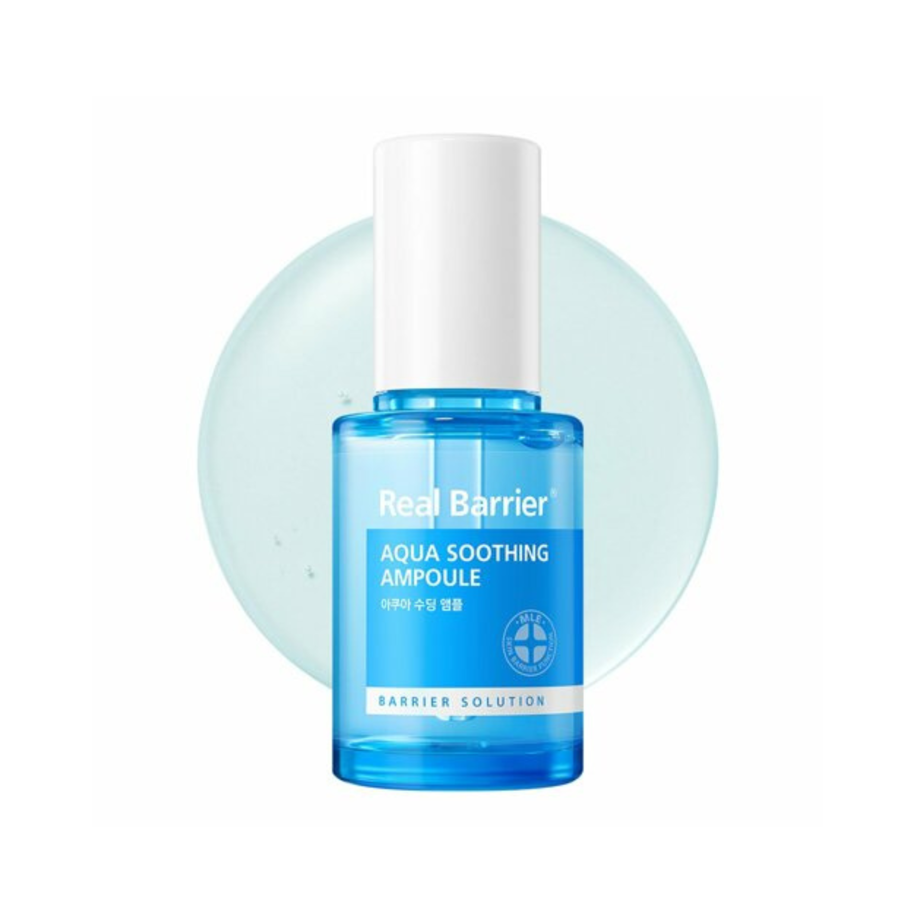 Real Barrier Auqa Soothing ampułka do twarzy nawilżająca i kojąca, 30 ml