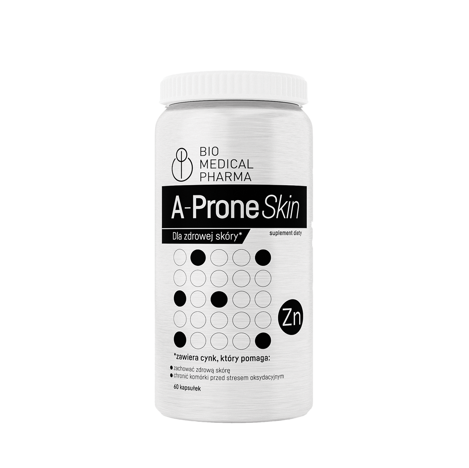 Bio Medical Pharma A-Prone Skin suplement diety, 60 kaps./1 opak.