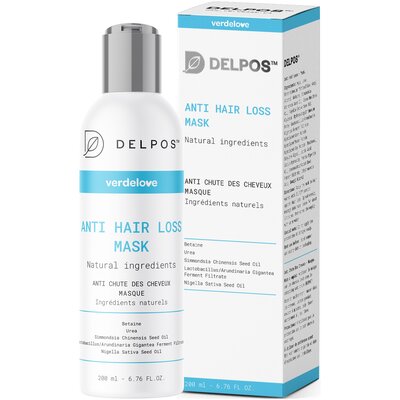 Maska VERDELOVE Delpos przeciw wypadaniu włosów 200 ml