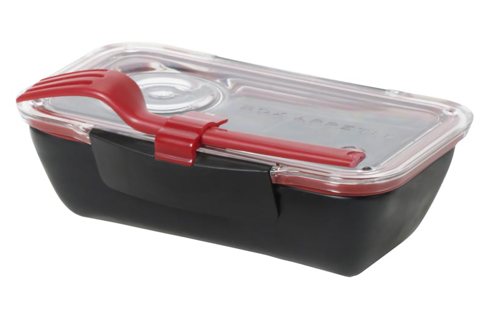 Black+Blum - Lunchbox Bento Box Czarno-czerwony