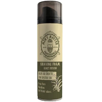 Pianka do golenia MENS MASTER Aloes i Zielona Herbata 200 ml