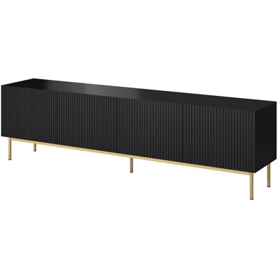 Szafka RTV CAMA MEBLE Pafos Czarny