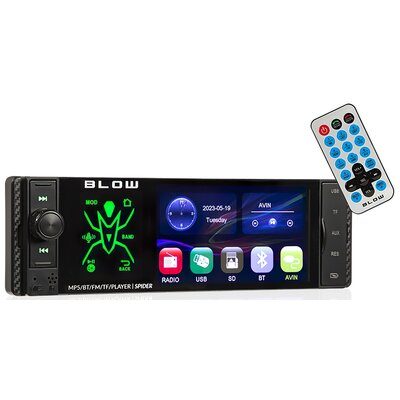 Radio samochodowe BLOW Spider 78-337 Bluetooth Pilot