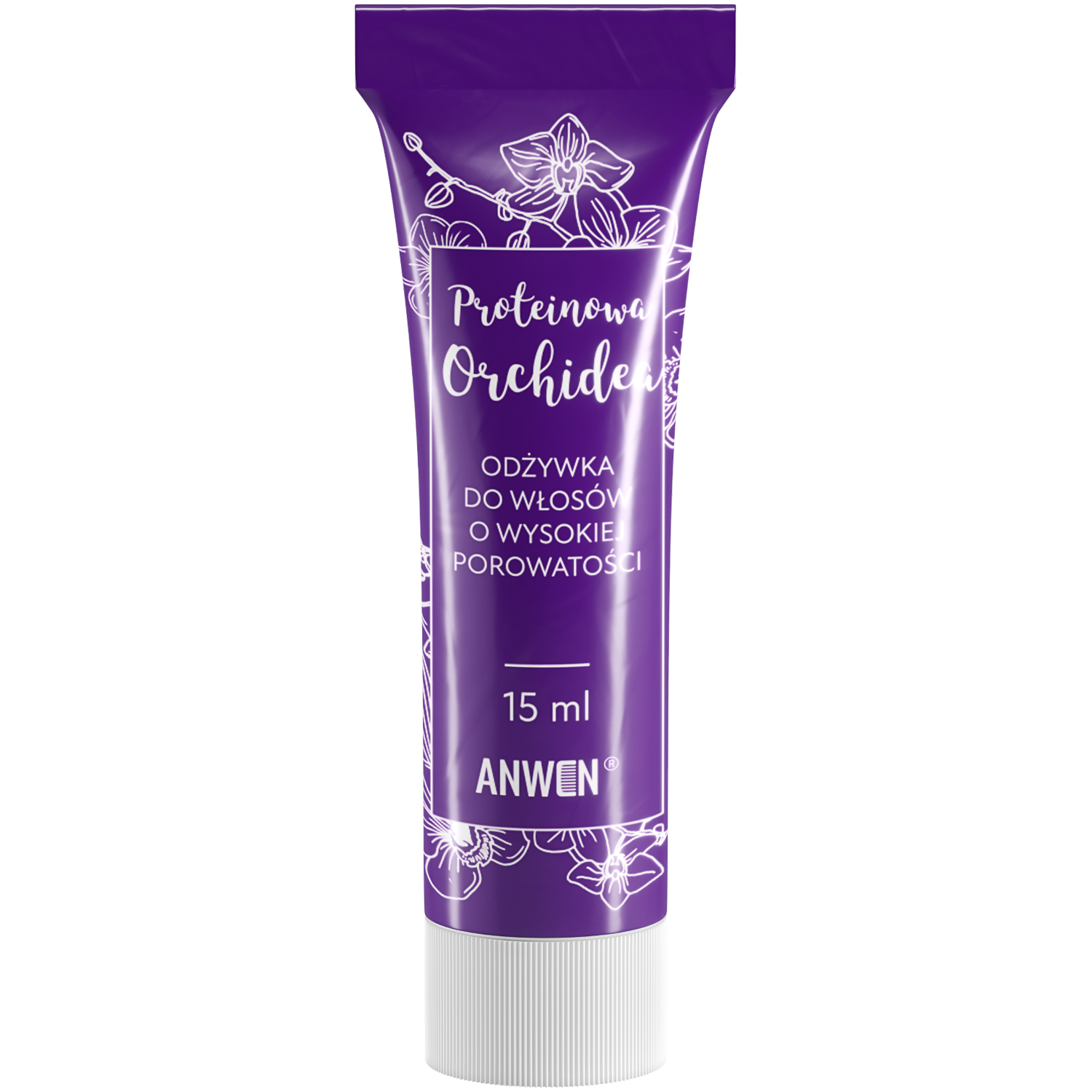 Anwen Orchidea proteinowa odżywka do włosów, 15 ml