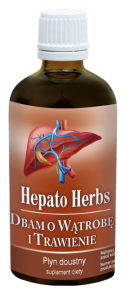Hepato Herbs Dbam o wątrobę i trawienie 100 ml