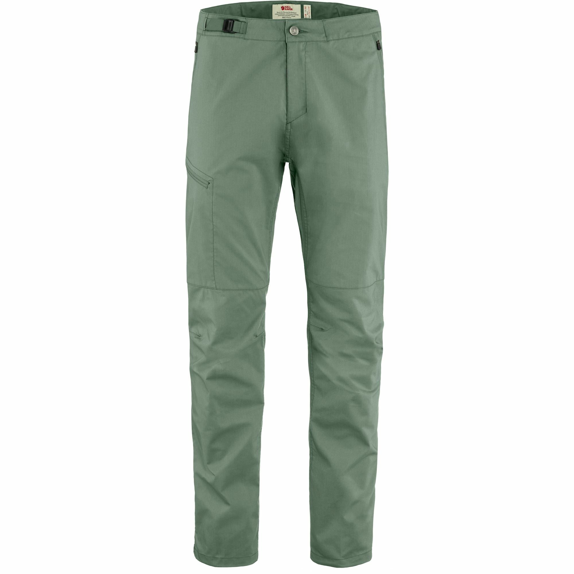 Męskie spodnie trekkingowe Fjällraven Abisko Hike Trousers patina green - 48