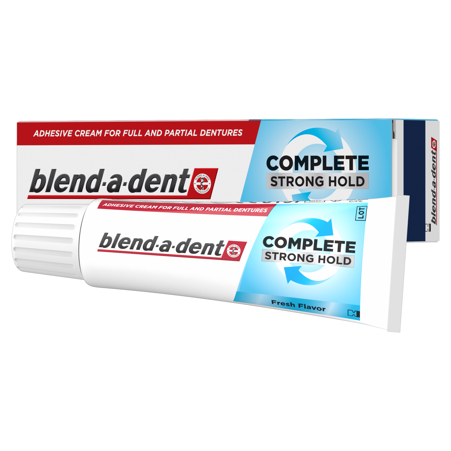 Blend-a-dent Complete krem do protez zębowych o smaku original, 47 ml