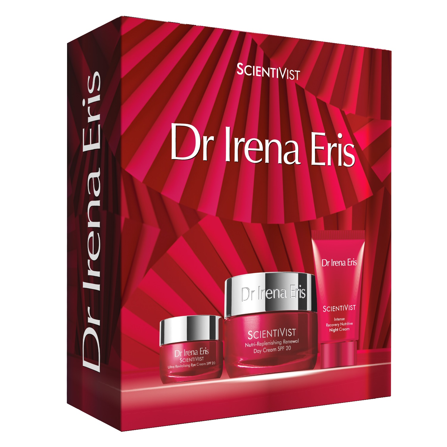 Dr Irena Eris ScientiVist zestaw: odżywczy krem regenerujący na dzień SPF20, 50 ml + odbudowujący krem odżywczy na noc, 30 ml + odżywczy krem pod o...