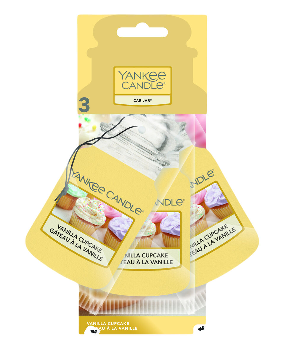 Yankee Candle Vanilla Cupcake zapach samochodowy Vanilla Cupcake, 30 g