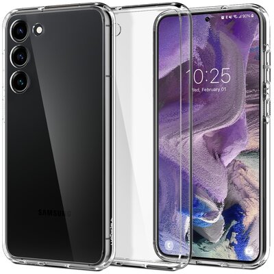 Etui SPIGEN Ultra Hybrid do Samsung Galaxy S23+ Przezroczysty