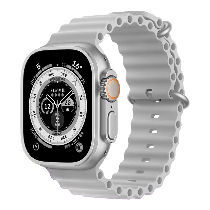 JINYA Silicon Band Cloudy Grey 41 mm - pasek Apple Watch