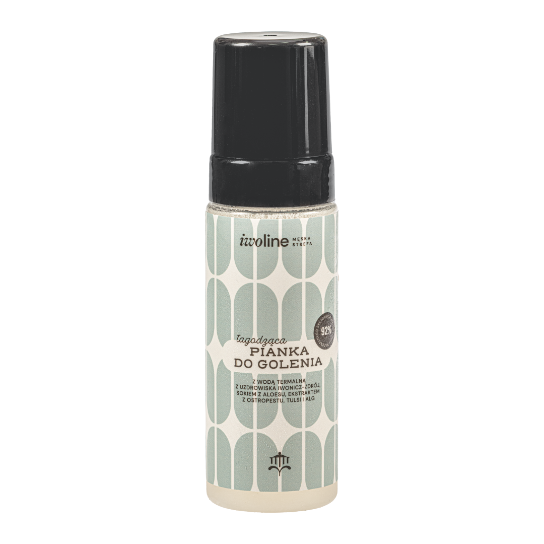 Iwoline Męska Strefa łagodząca pianka do golenia, 175 ml