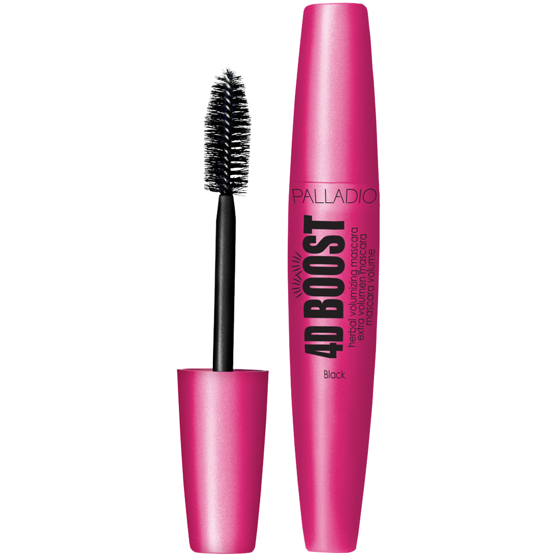 Palladio 4D Boost pogrubiajcy tusz do rzęs black, 10 ml