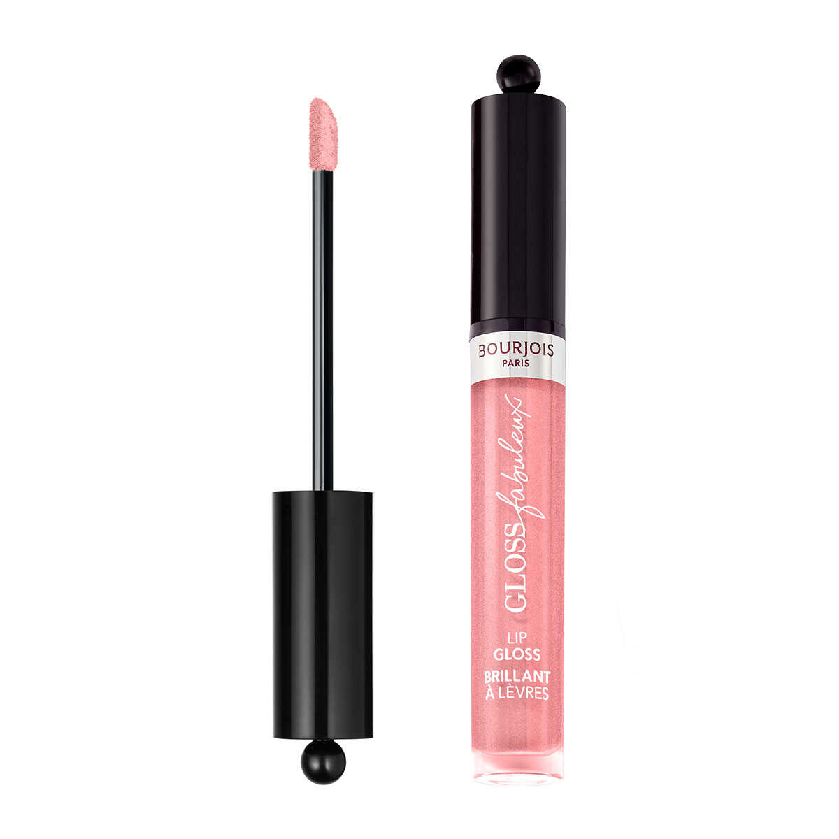 Bourjois Fabuleux Gloss nawilżający błyszczyk do ust z witaminą E 11 brillante ballerina, 2,4 g