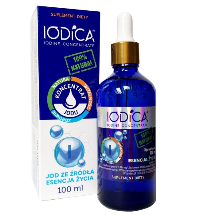 Iodica suplement diety Jod w płynie koncentrat, 100 ml