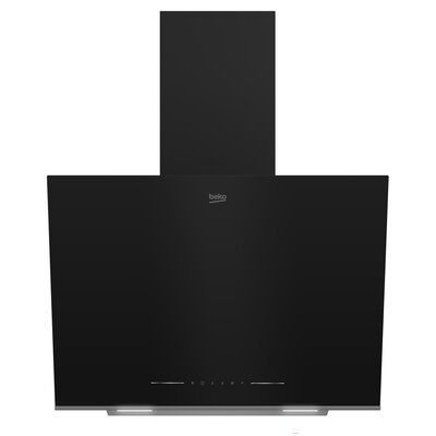 Okap BEKO BHCA66641BFBHS Czarny 445m3/h 60dB klasa A Automatyczne wyłączanie Wskaźnik zabrudzenia filtra