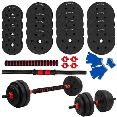 Zestaw hantli S_LINE SA016 (2 x 20 kg)