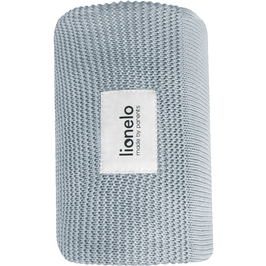 Lionelo Bamboo Blanket bambusowy kocyk dziecięcy Grey 75x100, 1 szt.