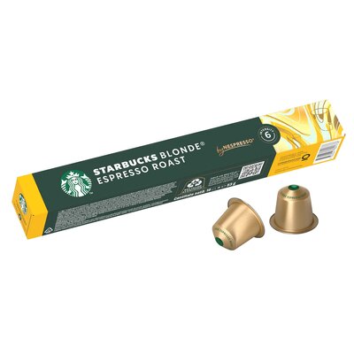 Kapsułki STARBUCKS Blonde Espresso do ekspresu Nespresso