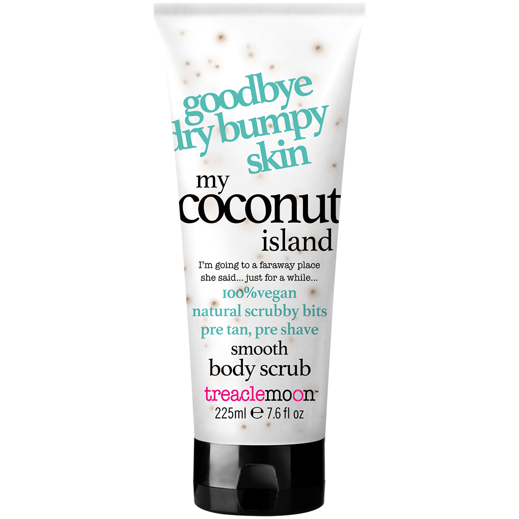 Treaclemoon Coconut Island peeling do ciała, 225 ml