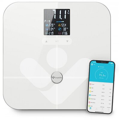 Waga łazienkowa TRUELIFE FitScale W7 BT Biały