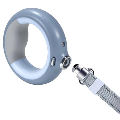 Smycz DOGGY VILLAGE Luminous Leash MT7129 M/L (200 x 2 cm) Szary