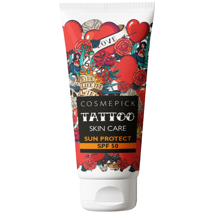 Cosmepick Tattoo krem ochronny do tatuażu SPF50, 50 ml