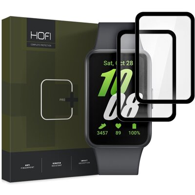 Szkło hybrydowe HOFI Hybrid Pro+ do Samsung Galaxy Fit 3 Czarny (2szt.)