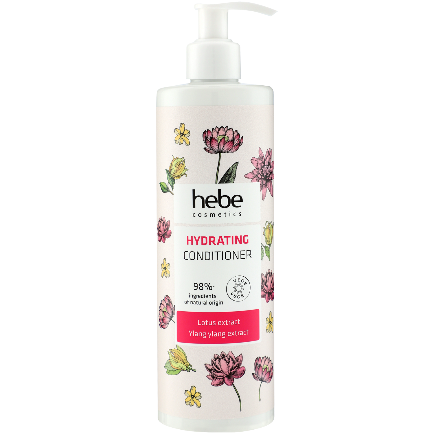 Hebe Cosmetics Hydrating Conditioner nawilżająca odżywka do włosów, 380 ml