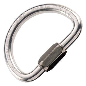 Karabinek Quick Link D-Shape ALU 12mm CAMP