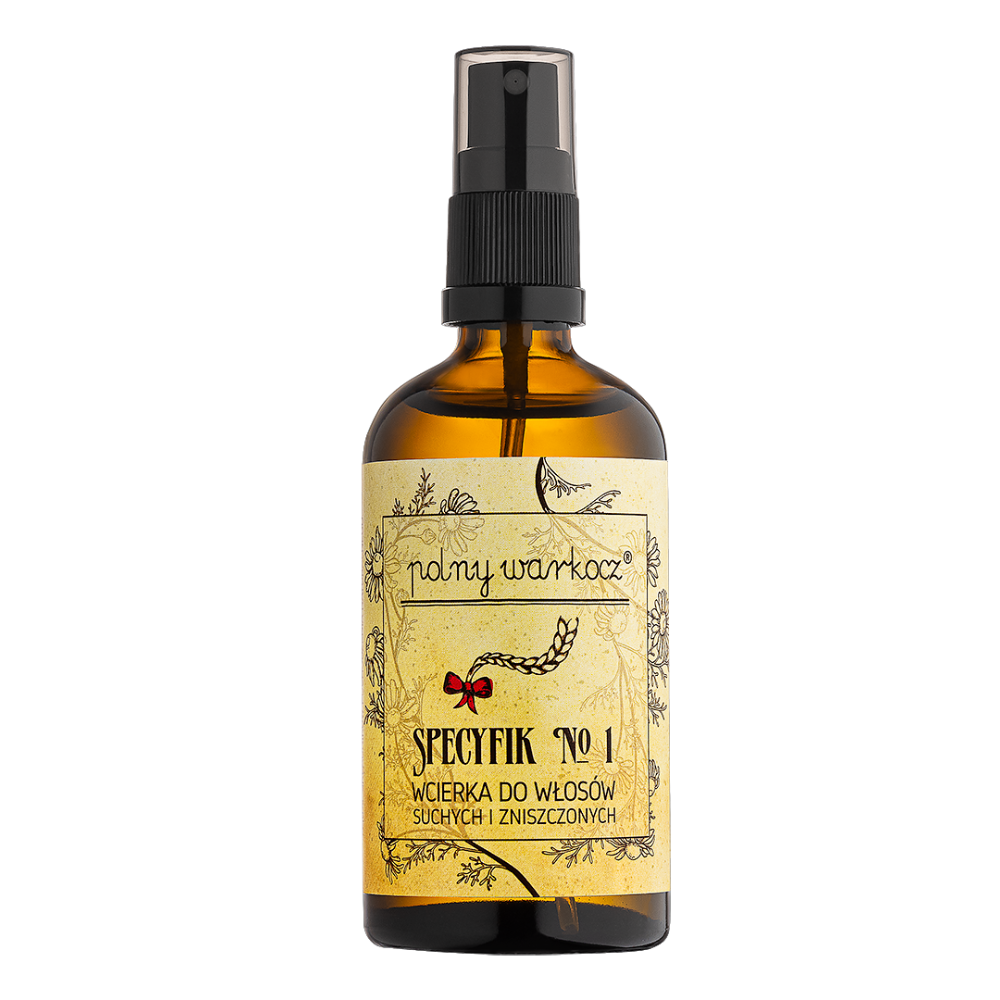 Polny Warkocz specyfik no1 wcierka do włosów suchych i zniszczonych 100 ml