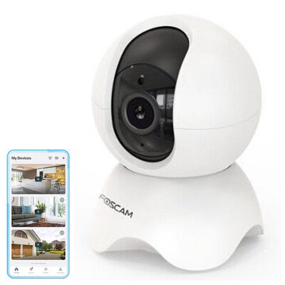 Kamera FOSCAM X5 Wewnętrzna, Wi-Fi / LAN