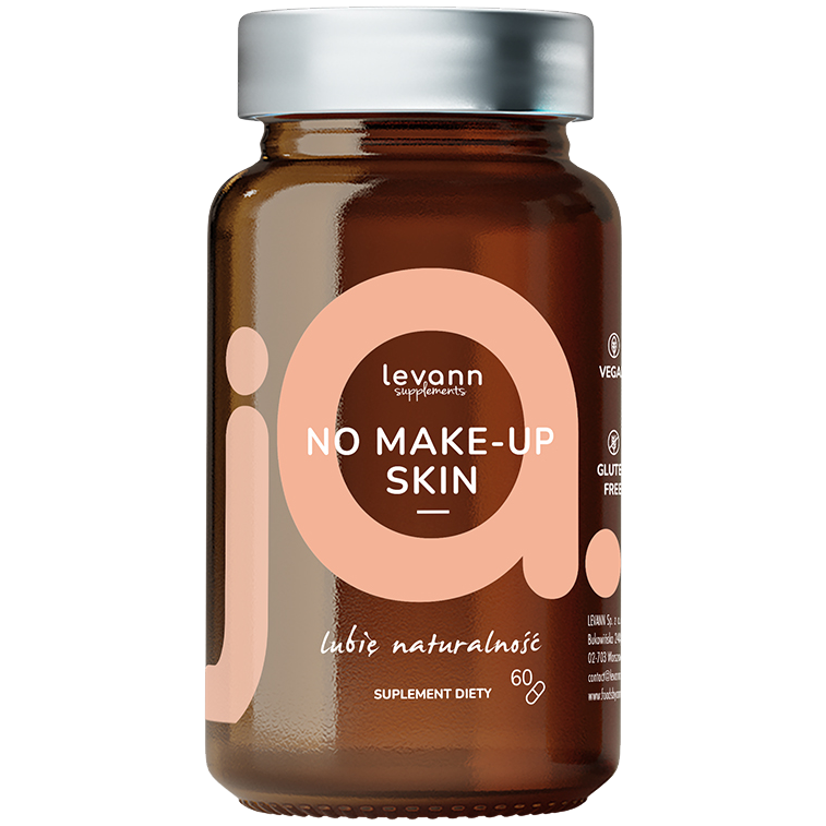 Levann Supplements No Makeup Skin suplement diety, 60 kaps./1 opak.