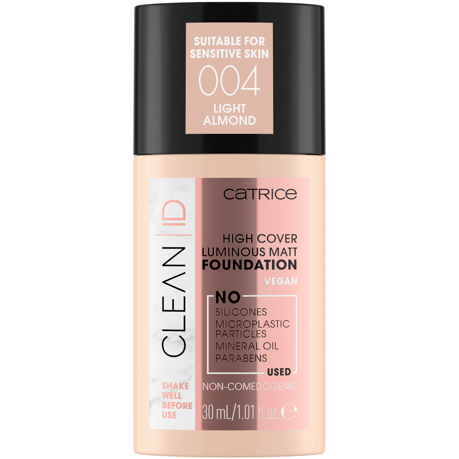 Catrice Clean Id High Cover podkład do twarzy 004, 30 ml