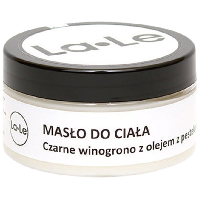 La-Le Czarne winogrono odżywcze masło do ciała, 100 ml