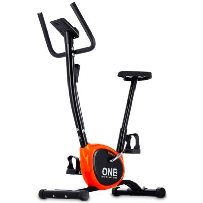 Rower mechaniczny ONE FITNESS RW3011 Czarno-pomarańczowy